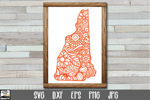 New Hampshire SVG File