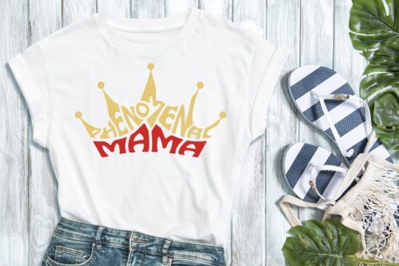 Phenomenal Mama Svg Cut File, Lettering