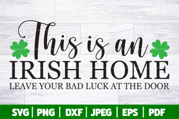This is an Irish Home SVG