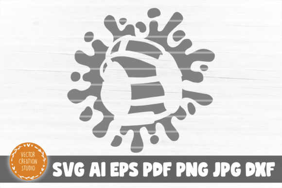 Wrestling Splash SVG Cut File